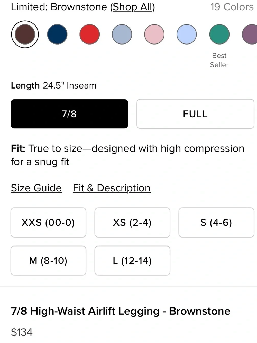 🤎Alo high waist airlift leggings🤎